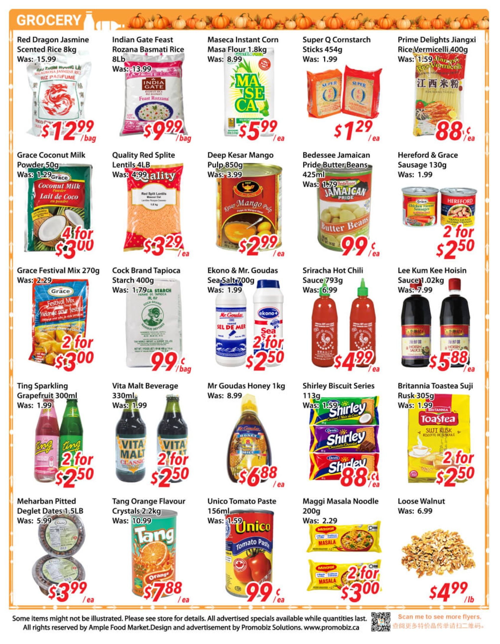 Ample Food Market (Brampton) Flyer October 9 to 15