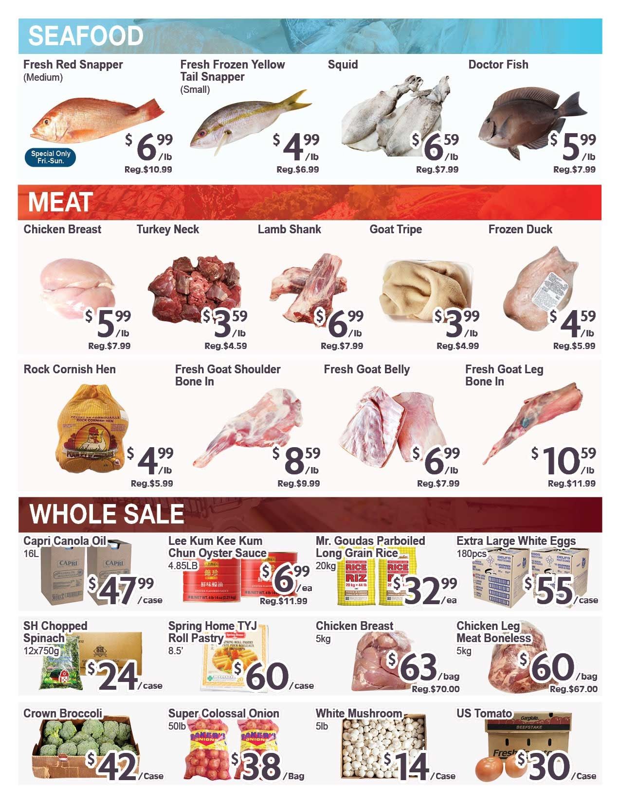 Blue Sky Supermarket (Pickering) Flyer October 9 to 15