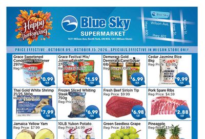 Blue Sky Supermarket (North York) Flyer October 9 to 15