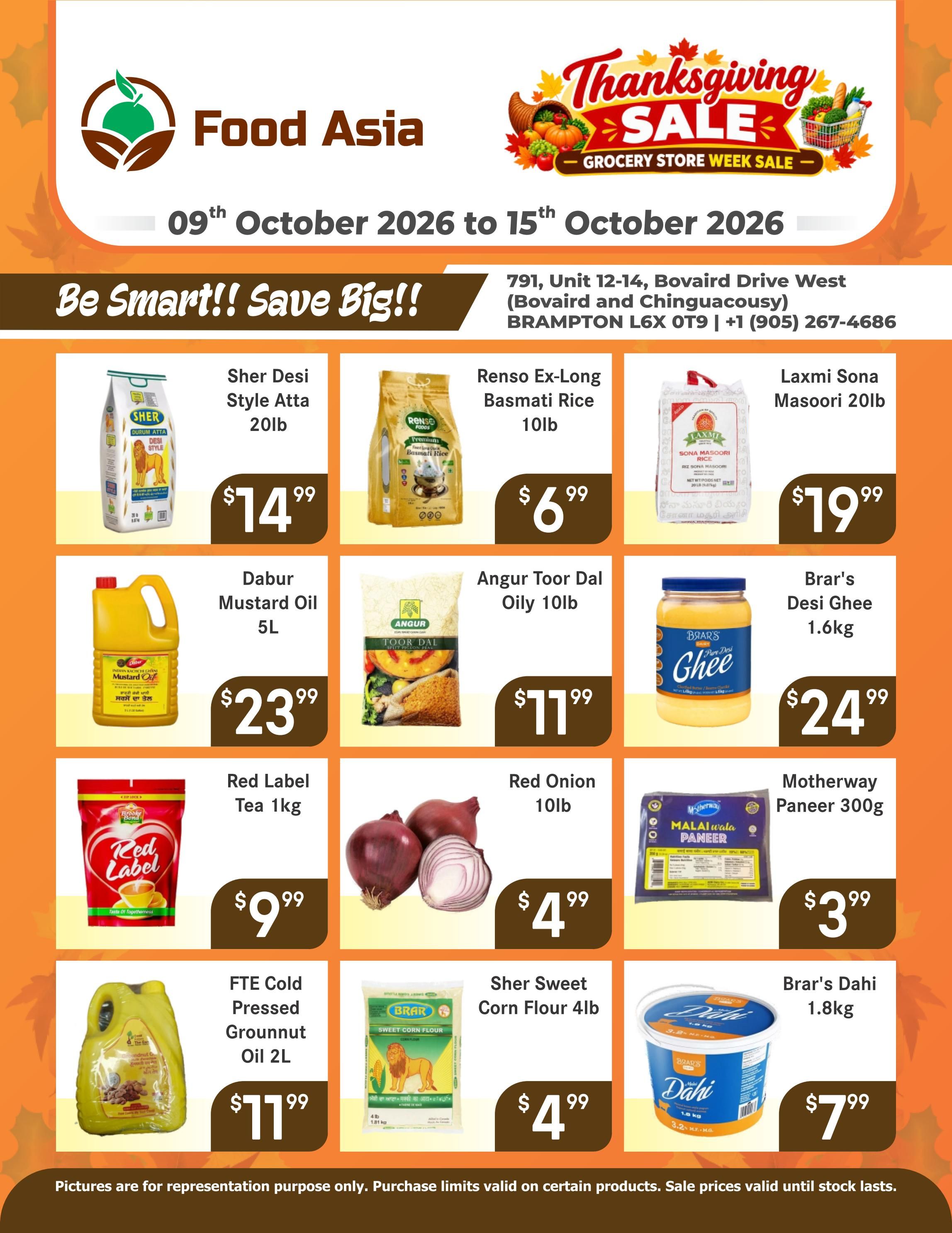 FoodAsia Flyer October 9 to 15