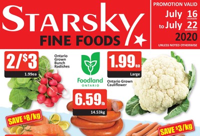 Starsky Foods Flyer July 16 to 22