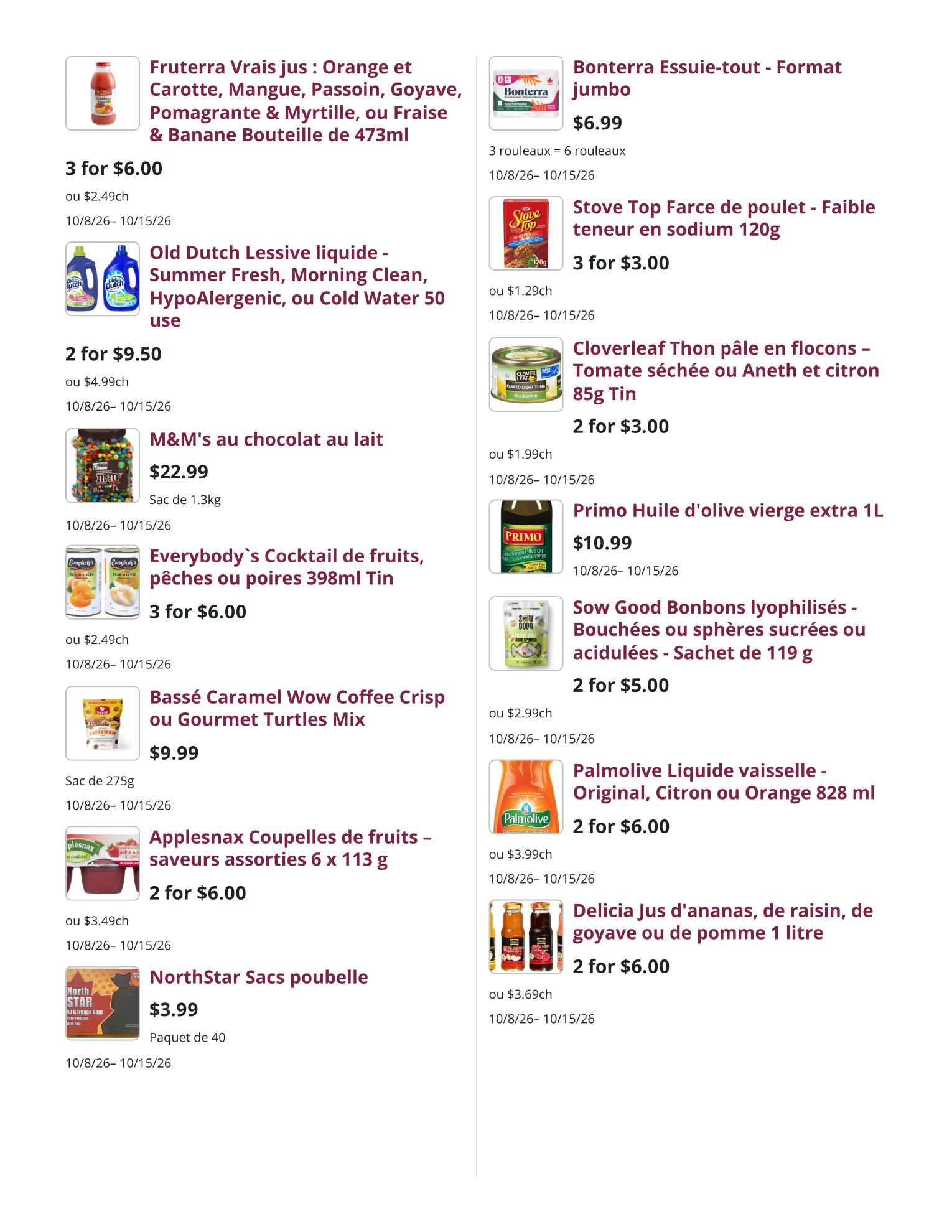 Mike Dean Local Grocer Flyer October 8 to 15