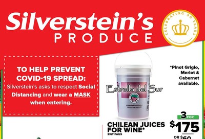 Silverstein's Produce Flyer July 14 to 18