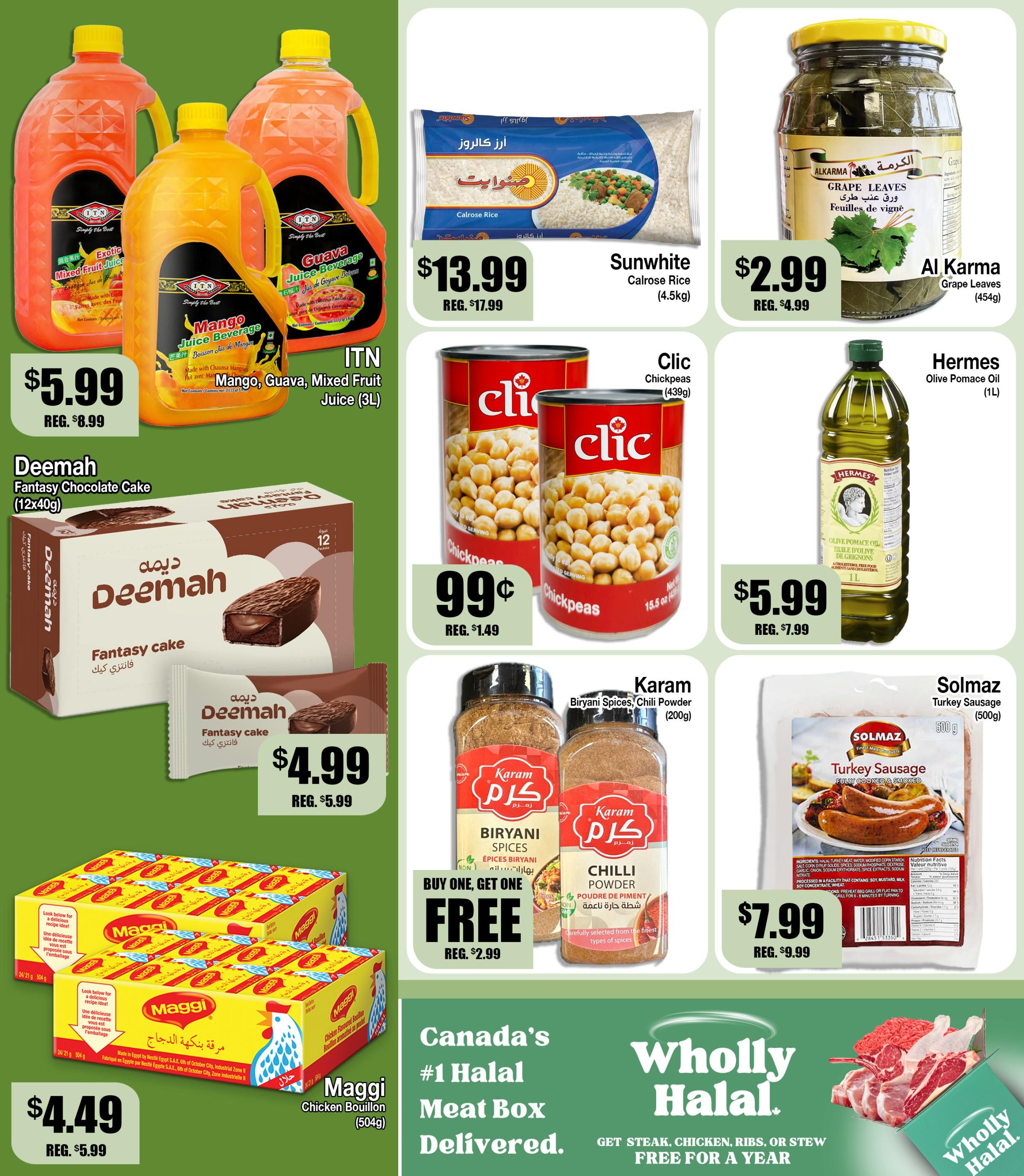 Ammar's Halal Meats Flyer October 8 to 14