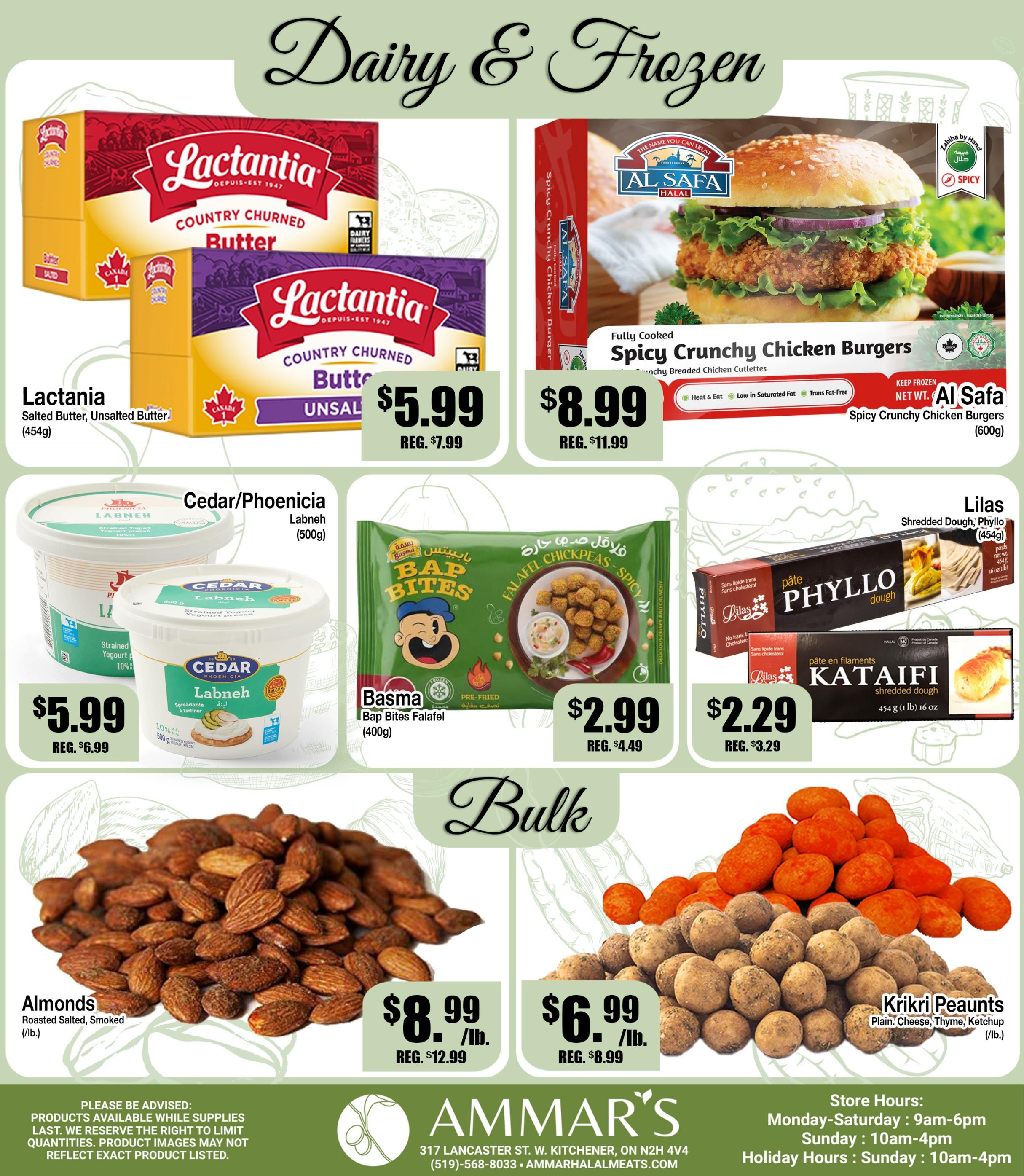 Ammar's Halal Meats Flyer October 8 to 14
