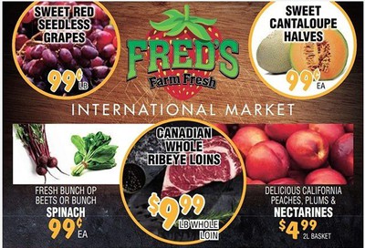 Fred's Farm Fresh Flyer July 15 to 21