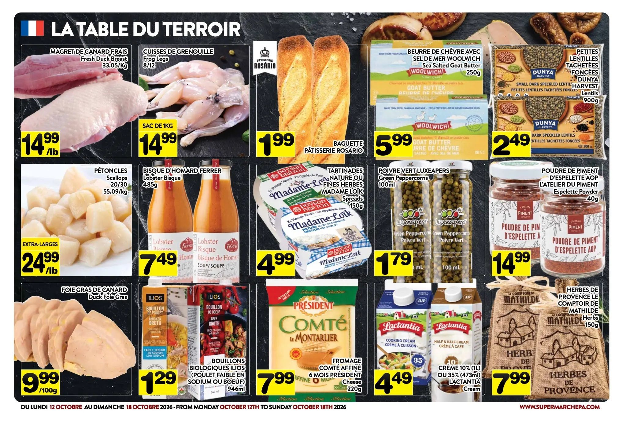 Supermarche PA Flyer October 12 to 18