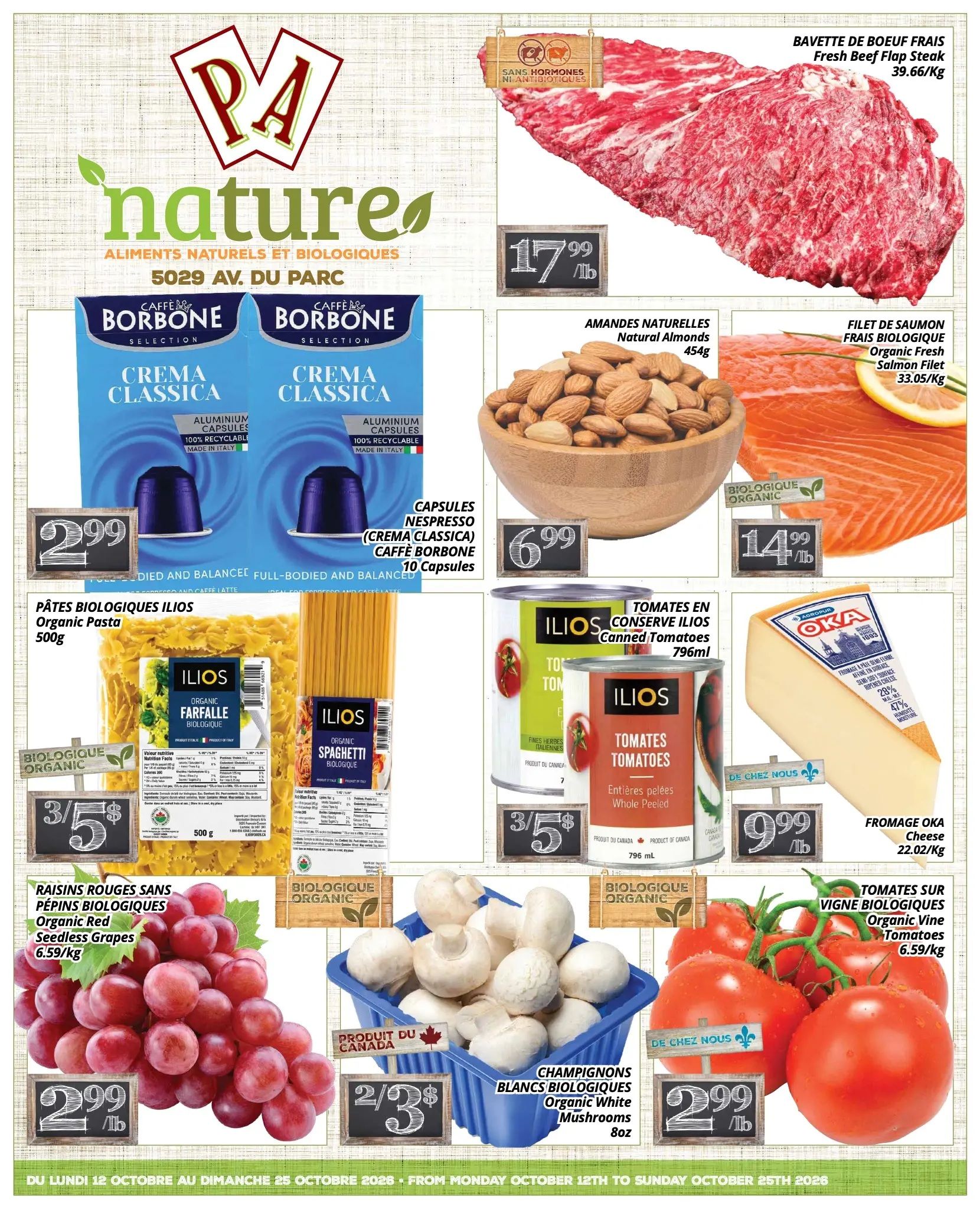 PA Nature Flyer October 12 to 25