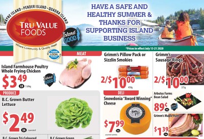 Tru Value Foods Flyer July 15 to 21