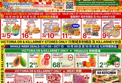 88 Supermarket Flyer October 9 to 15