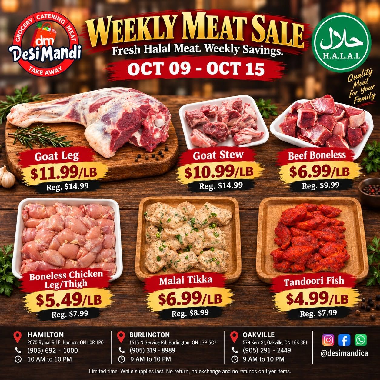 DesiMandi Flyer October 9 to 15