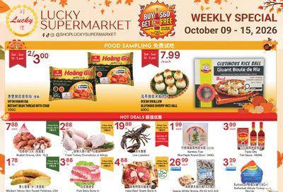 Lucky Supermarket (Calgary) Flyer October 9 to 15