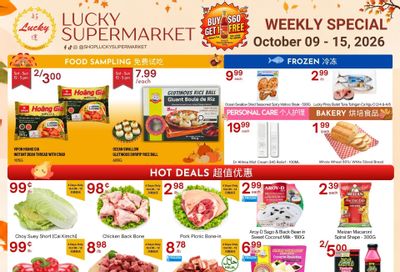 Lucky Supermarket (Winnipeg) Flyer October 9 to 15