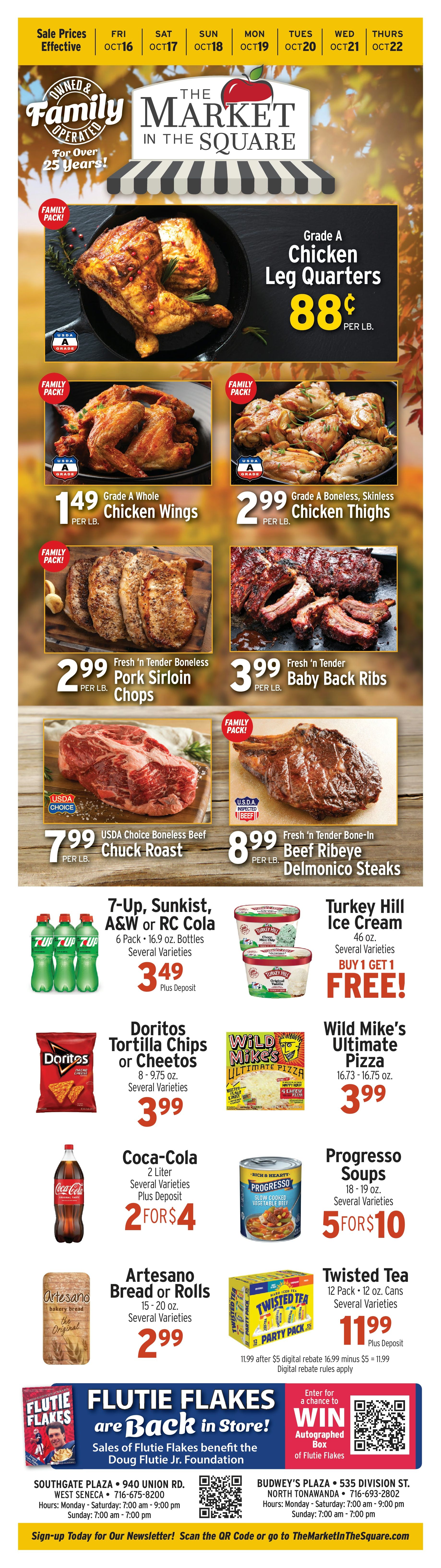 The Market in the Square Weekly Ad October 16 - 22, 2026