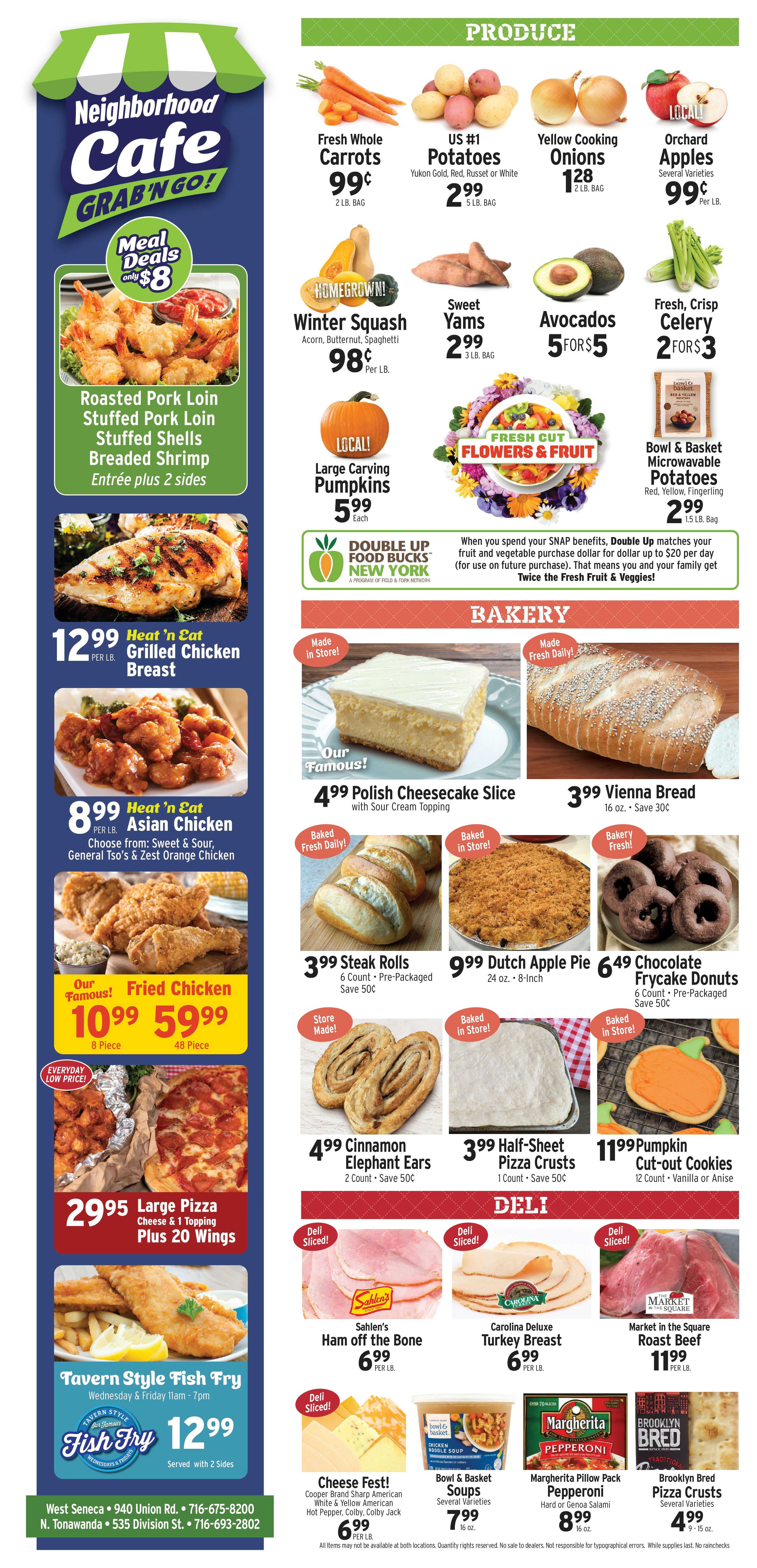 The Market in the Square Weekly Ad October 16 - 22, 2026