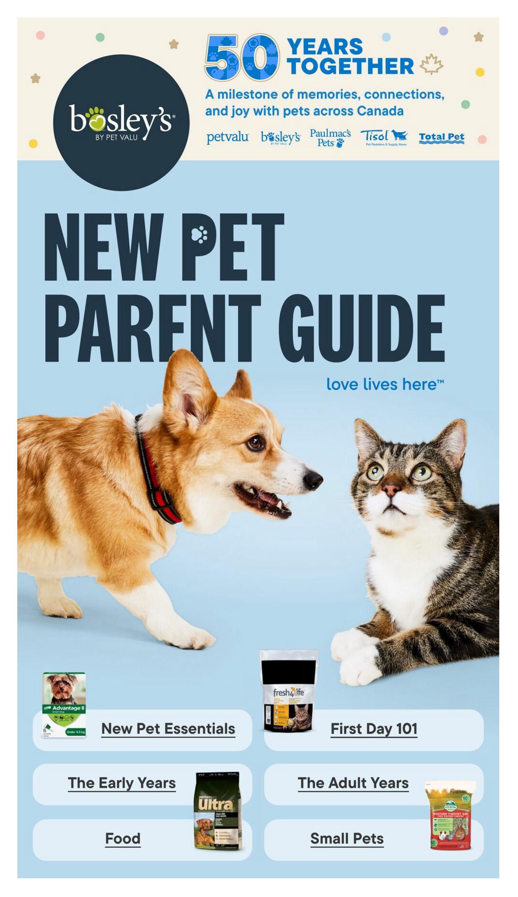 Bosley's by PetValu Monthly LookBook October 1 to 31