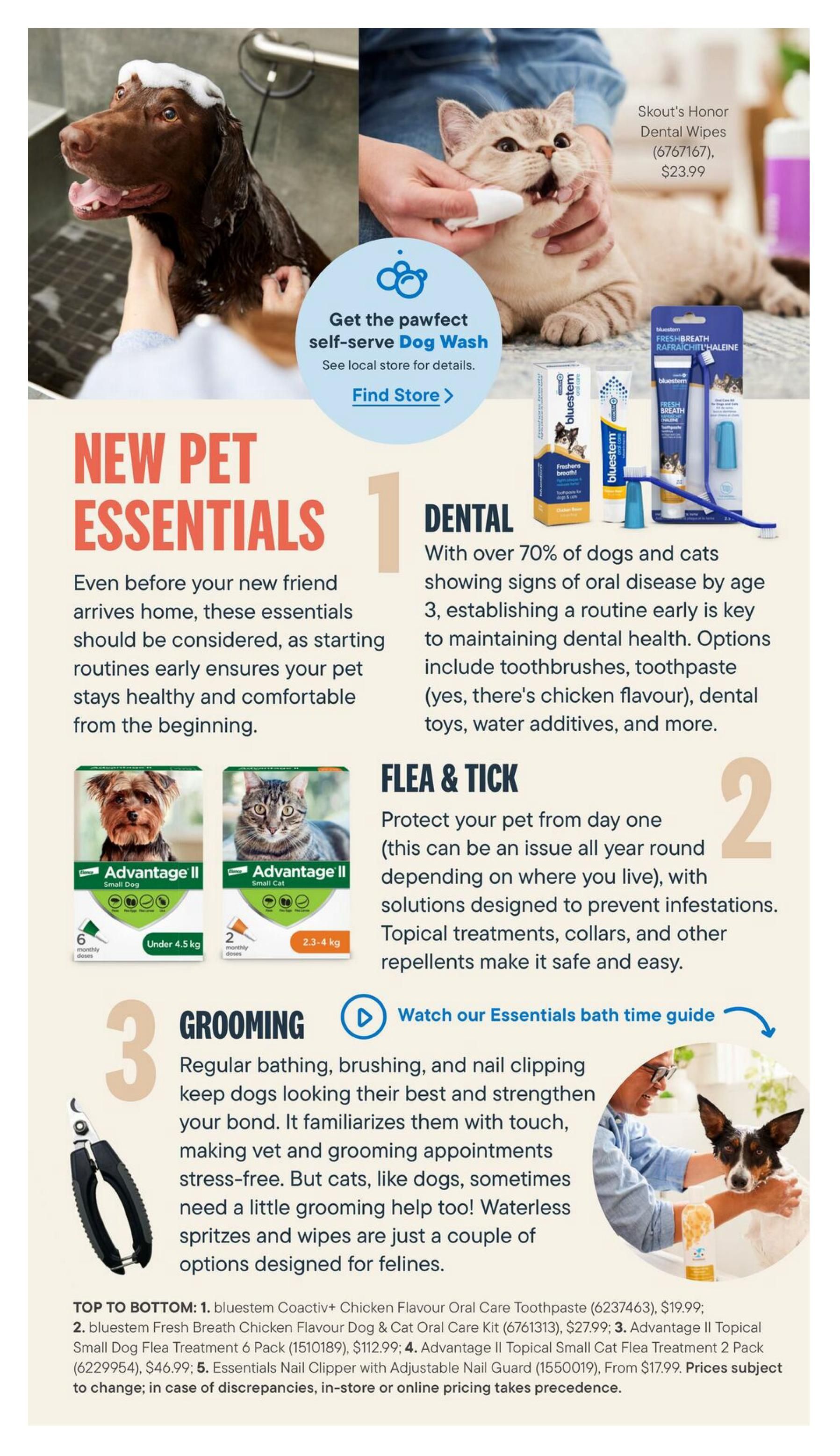 Bosley's by PetValu Monthly LookBook October 1 to 31