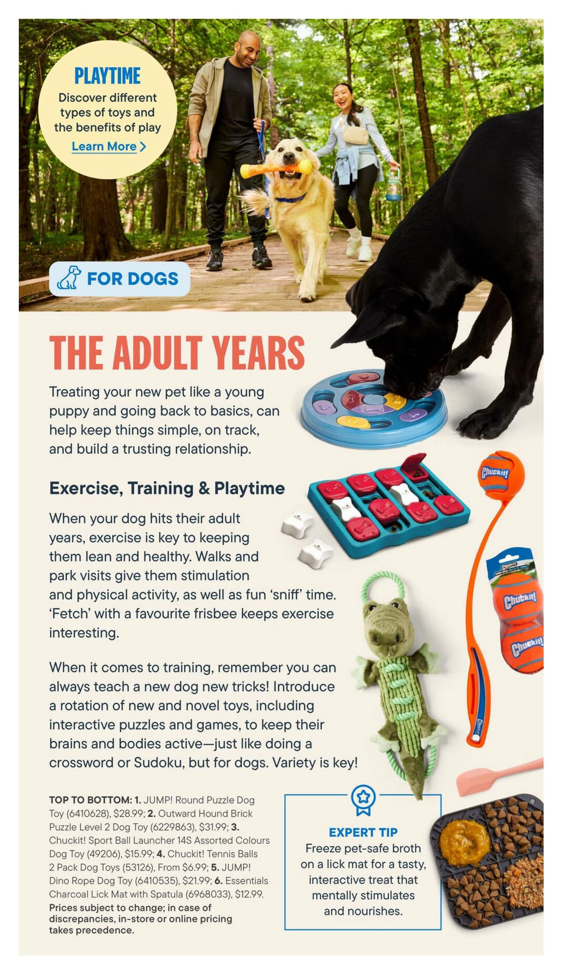 Bosley's by PetValu Monthly LookBook October 1 to 31