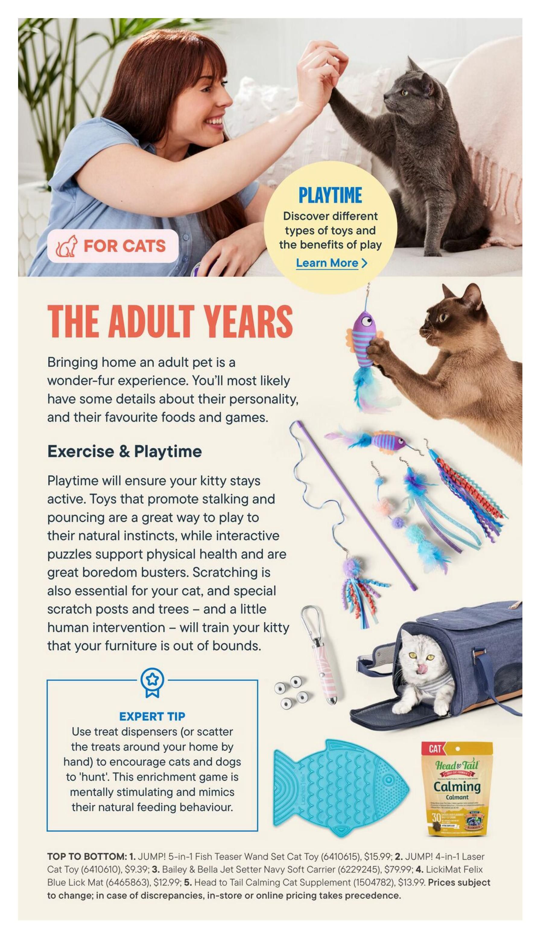 Bosley's by PetValu Monthly LookBook October 1 to 31