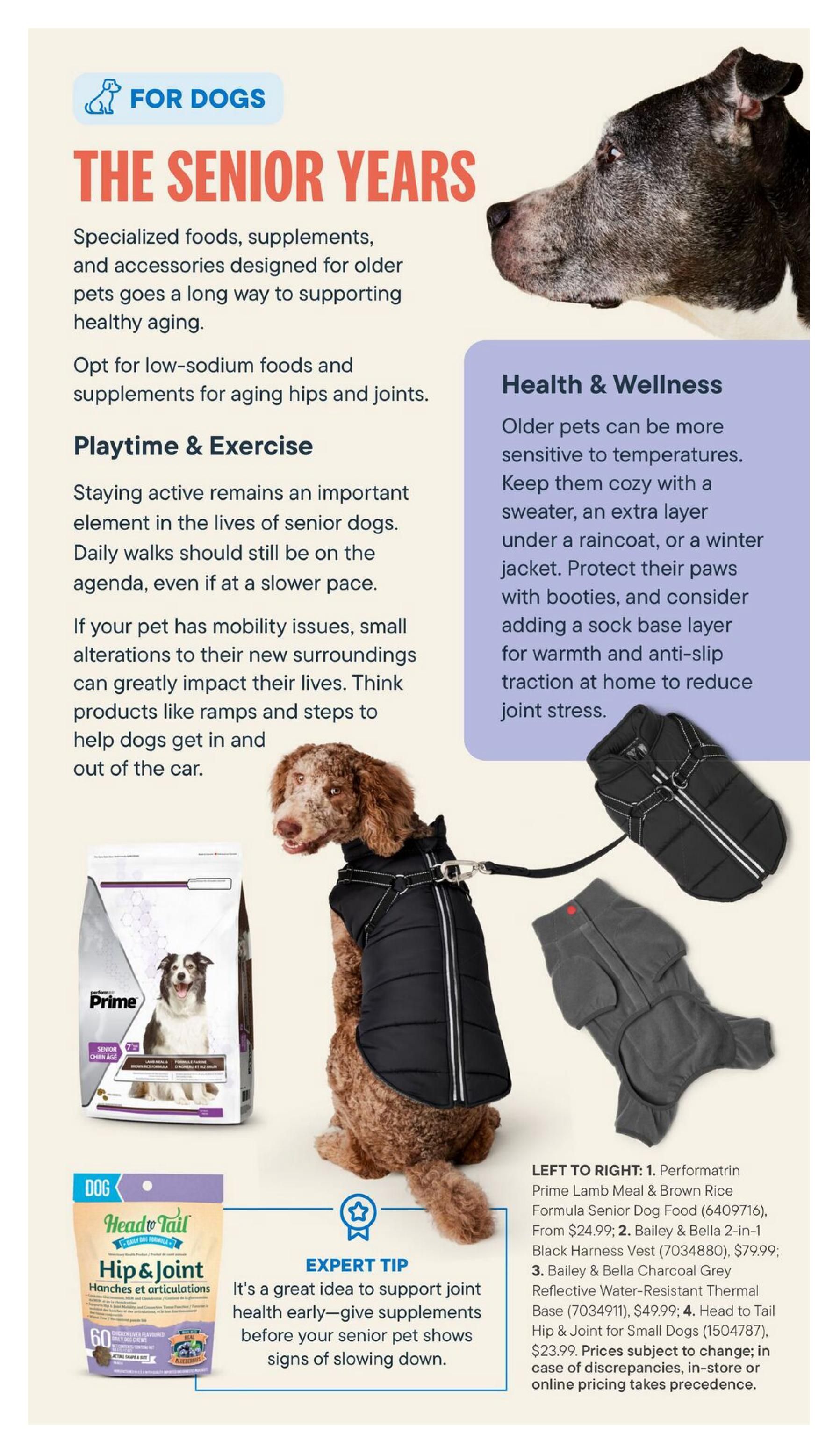 Bosley's by PetValu Monthly LookBook October 1 to 31