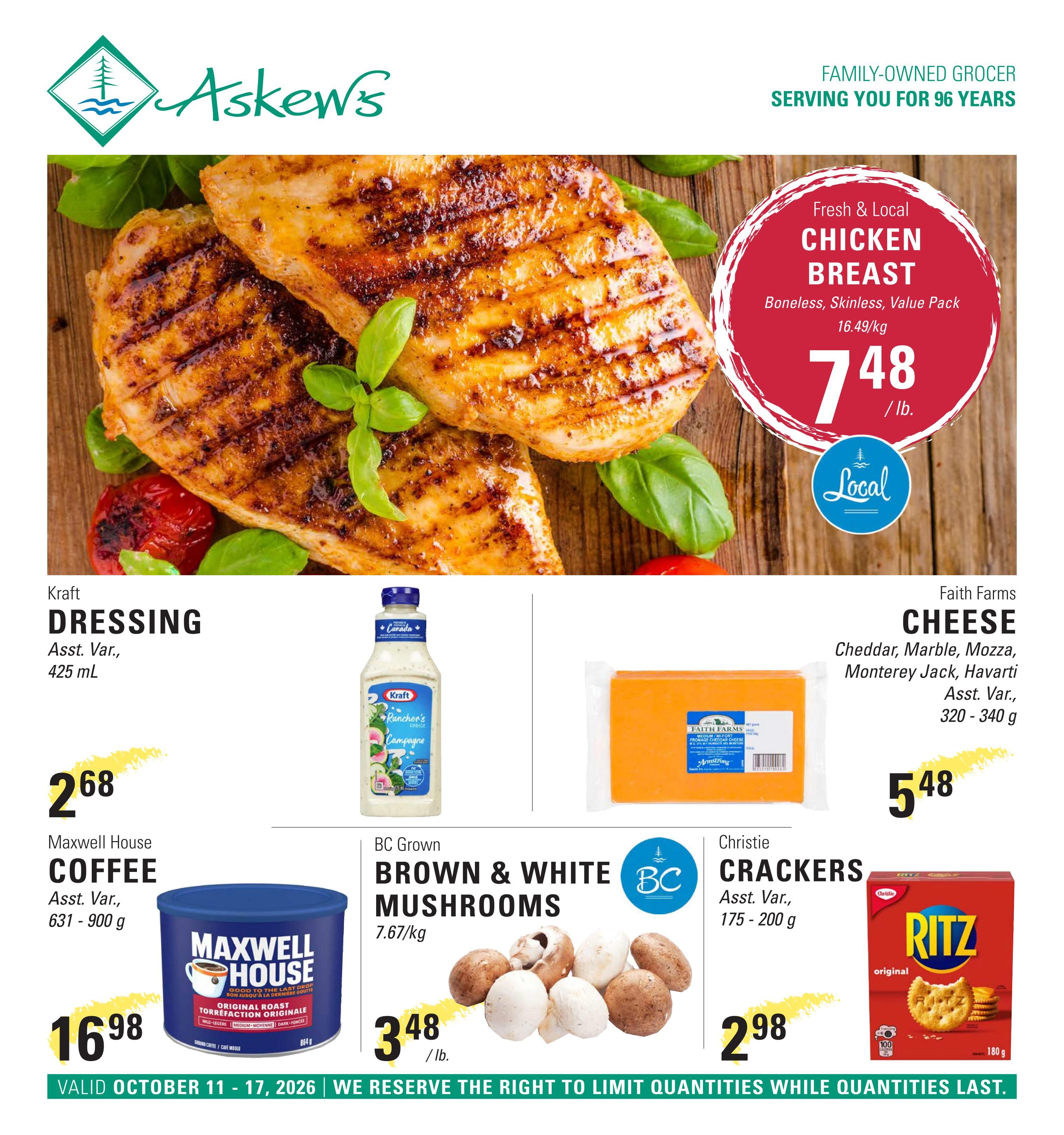 Askews Foods Flyer October 11 to 17