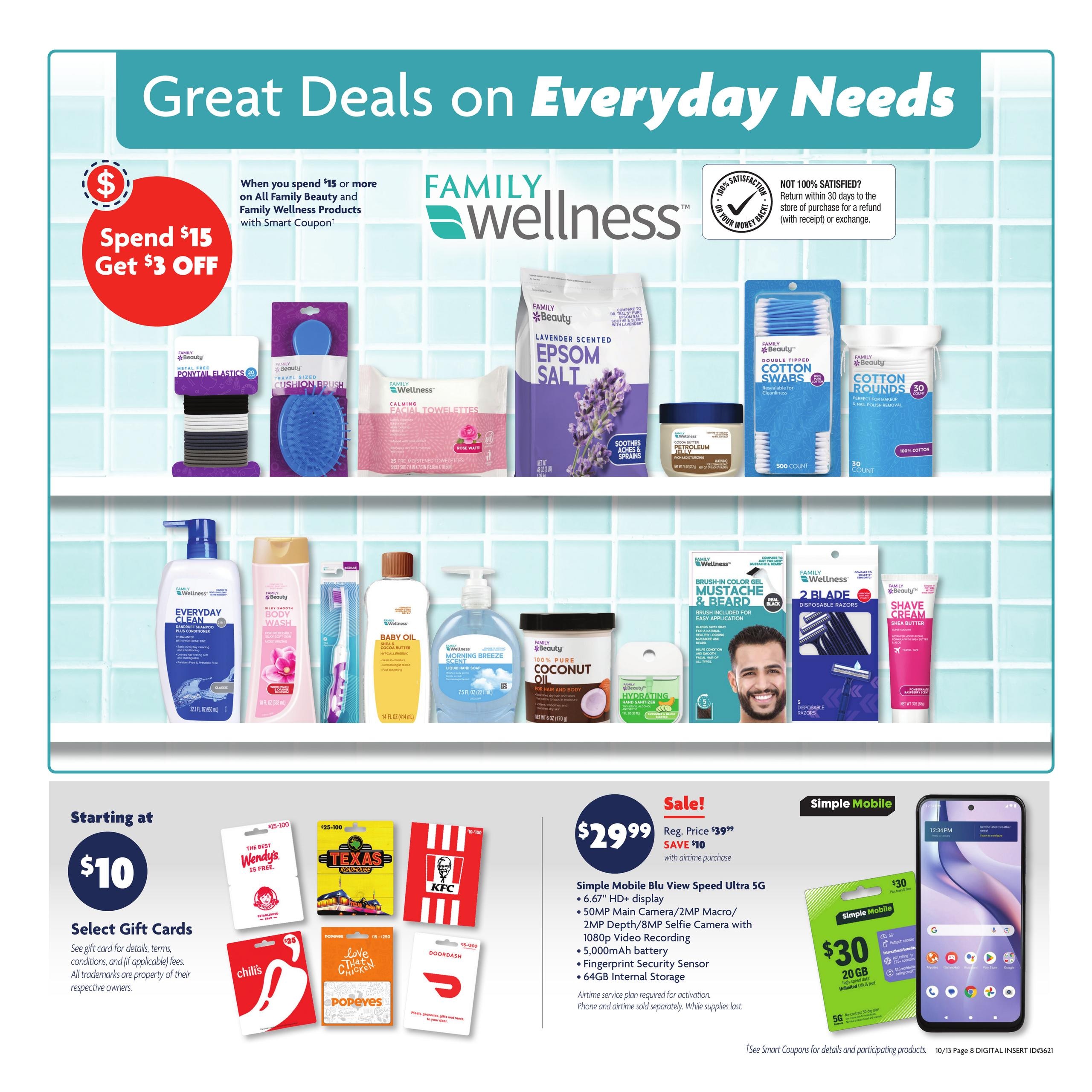 Family Dollar (Alief Area, TX) Weekly Ad October 13 - 17, 2026