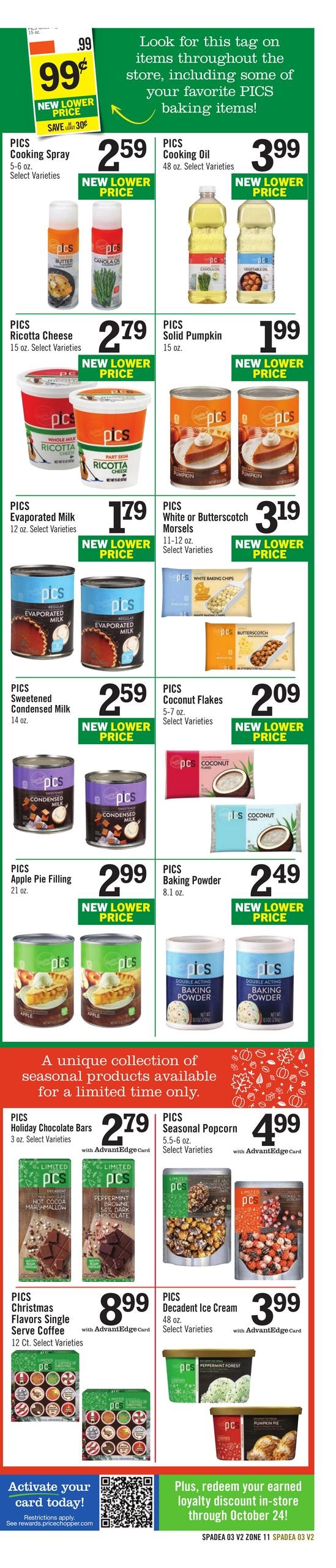 Price Chopper (Athol Area, MA) Weekly Ad October 11 - 17, 2026