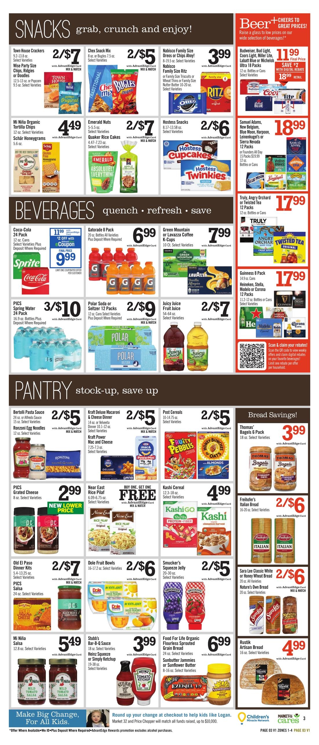 Price Chopper (Albany-Whitehall Area, NY) Weekly Ad October 11 - 17, 2026