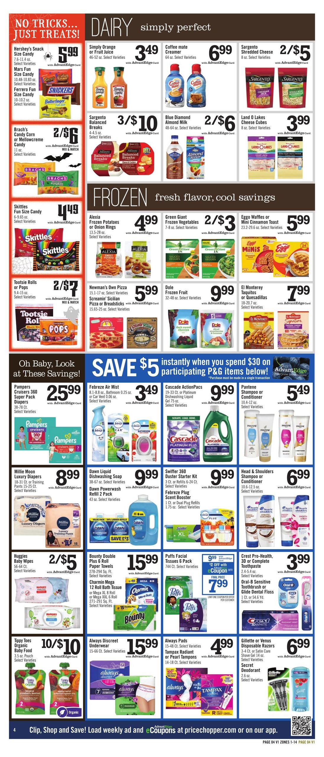 Price Chopper (Albany-Whitehall Area, NY) Weekly Ad October 11 - 17, 2026