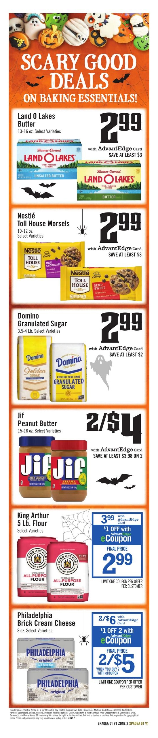Price Chopper (Clayton Area, NY) Weekly Ad October 11 - 17, 2026