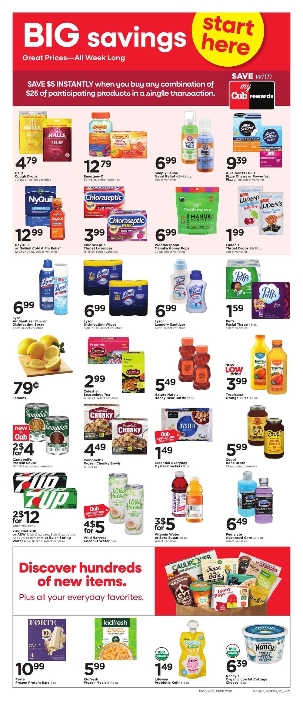 Cub Foods (Bock Area, MN) Weekly Savings Weekly Ad October 11 - 17, 2026