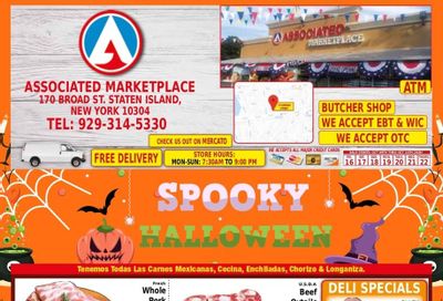 Associated Supermarkets (Elizabeth-Newark Area, NJ) Weekly Ad October 9 - 15, 2026