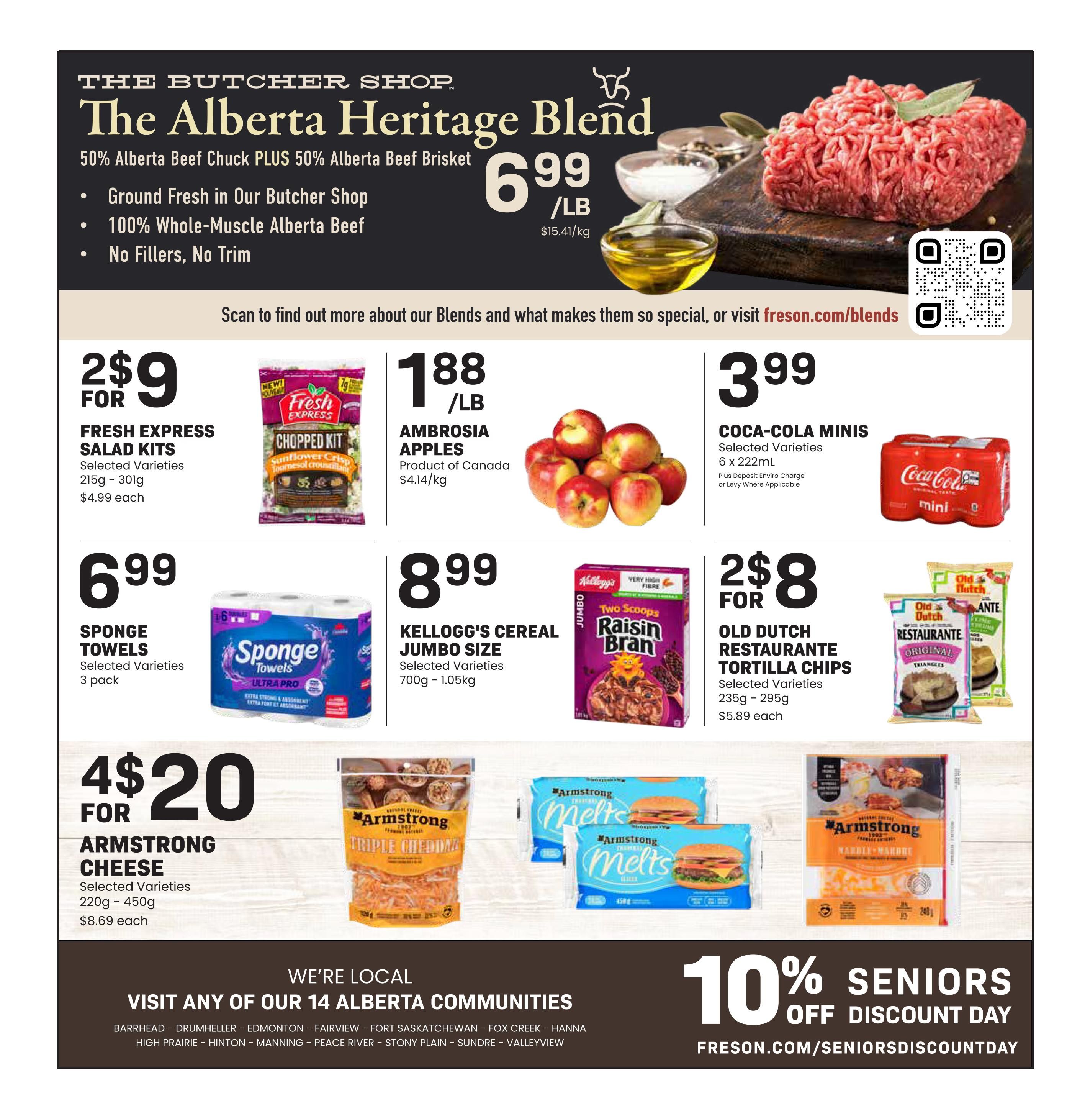 Freson Bros. Flyer October 16 to 22