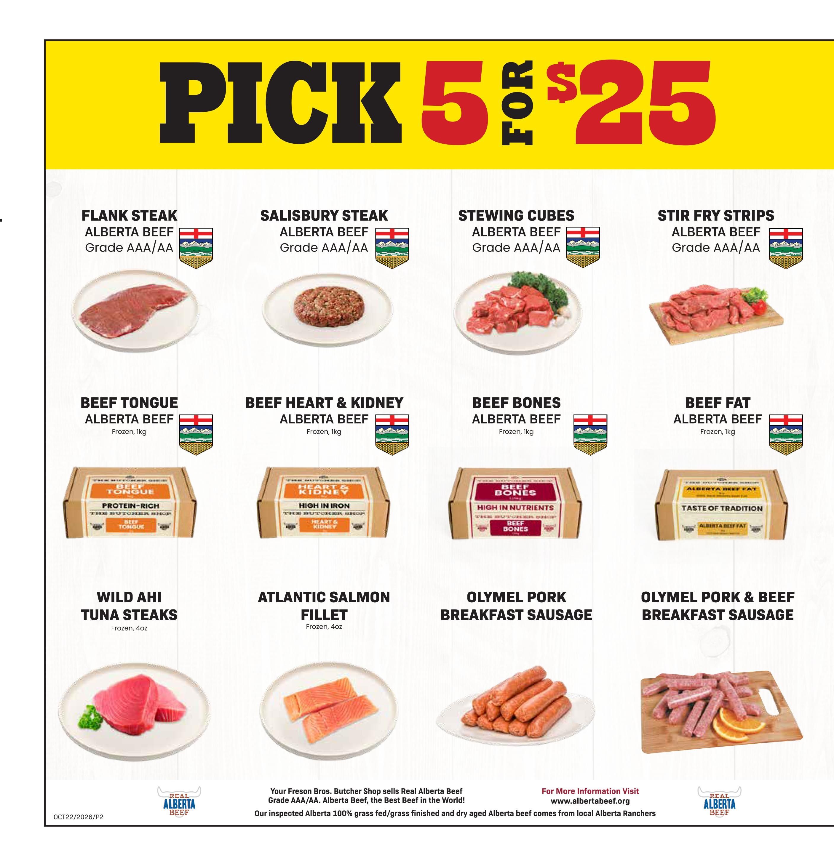 Freson Bros. Flyer October 16 to 22