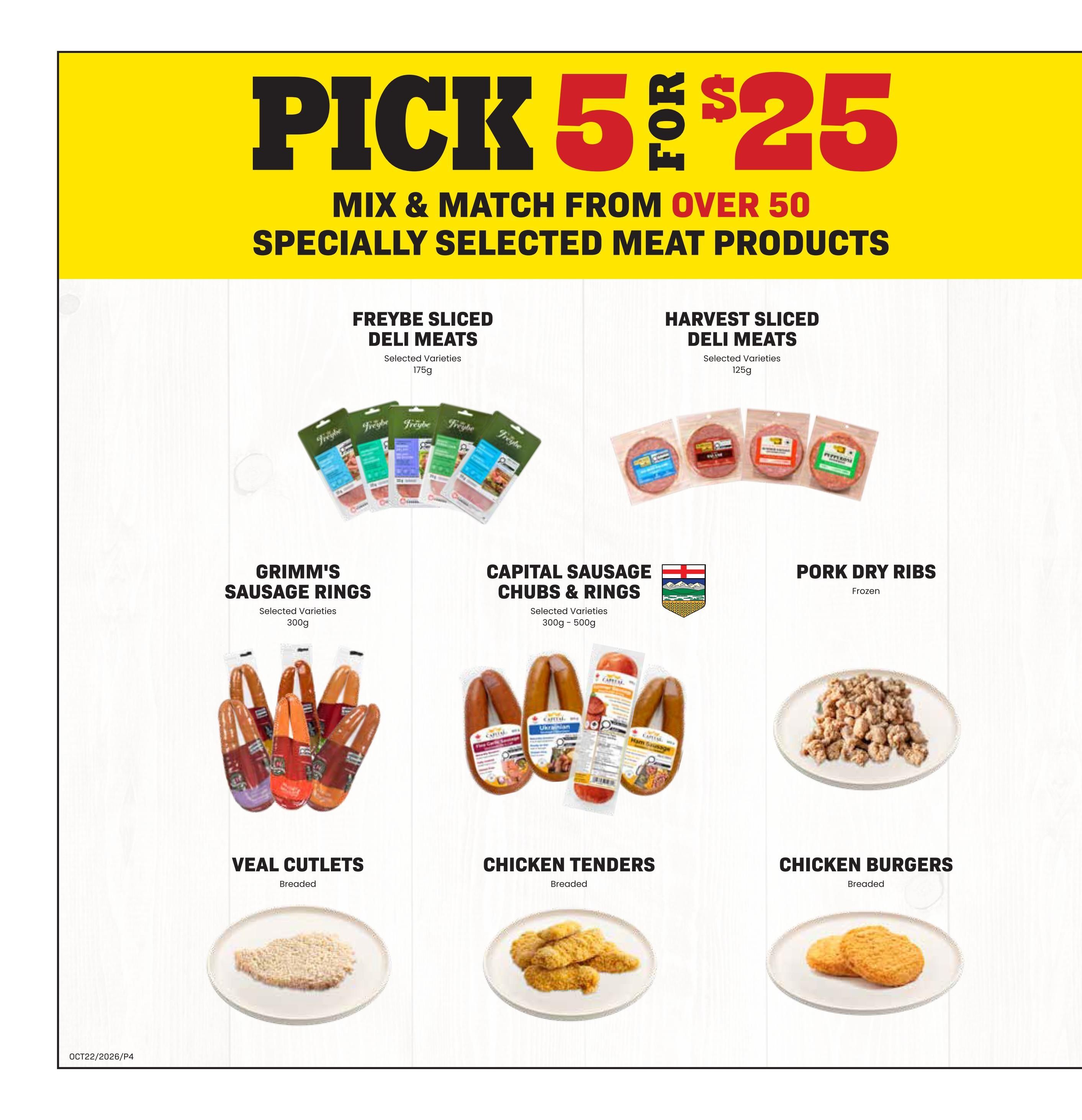 Freson Bros. Flyer October 16 to 22