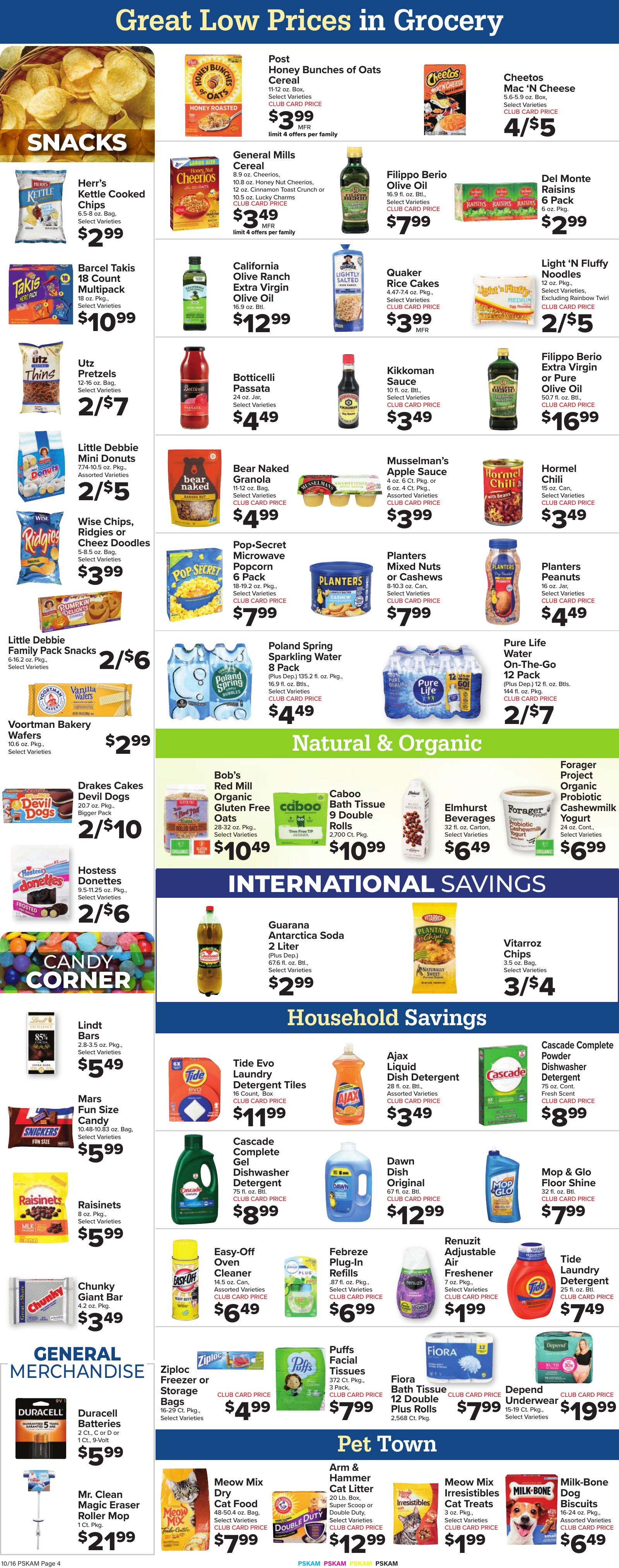 Foodtown Weekly Ad October 16 - 22, 2026