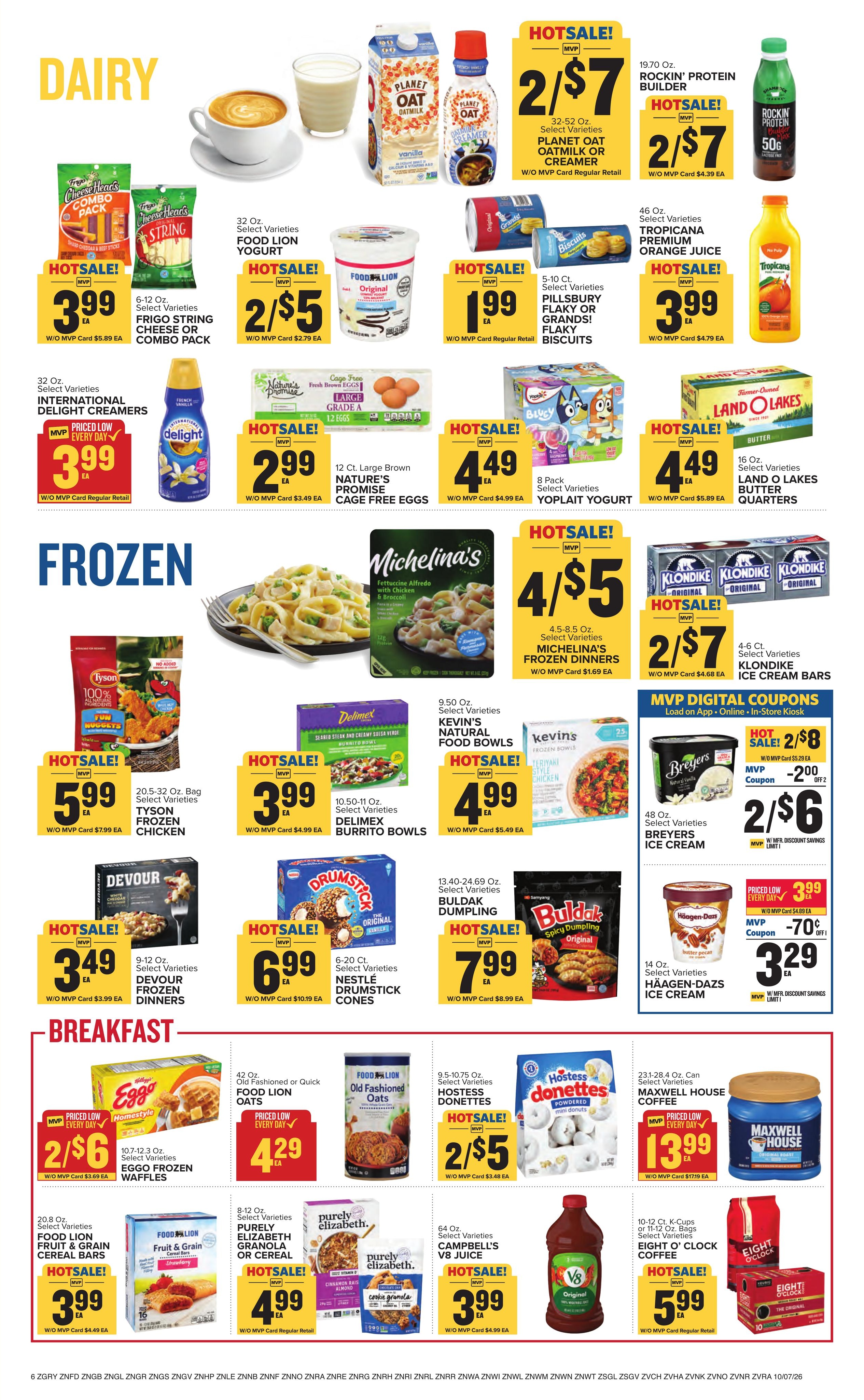 Food Lion (Bostic-Ellenboro Area, NC) Weekly Ad October 7 - 13, 2026