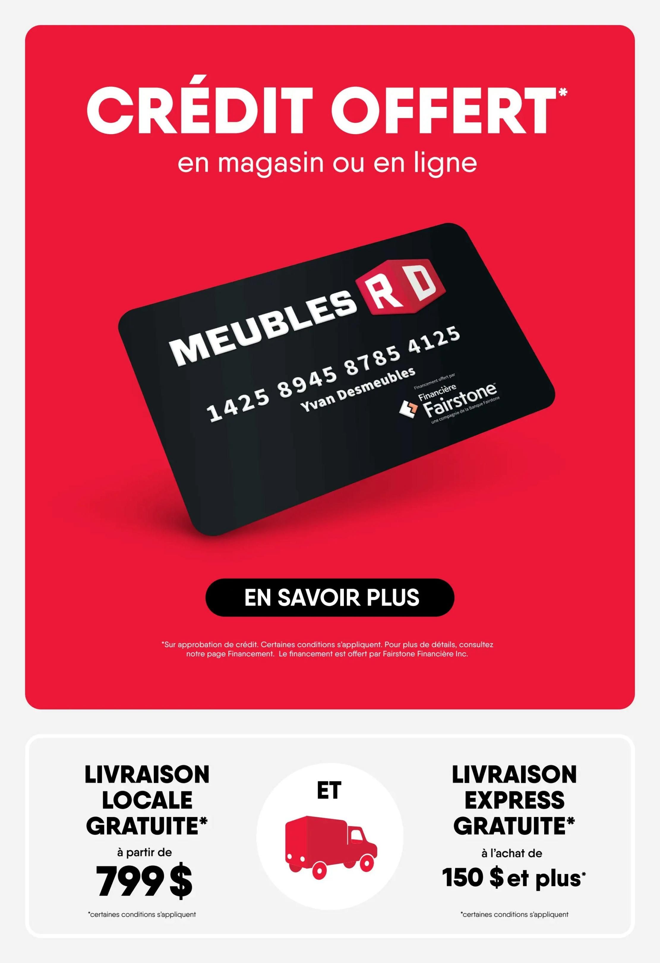 Meubles RD Flyer October 12 to 18
