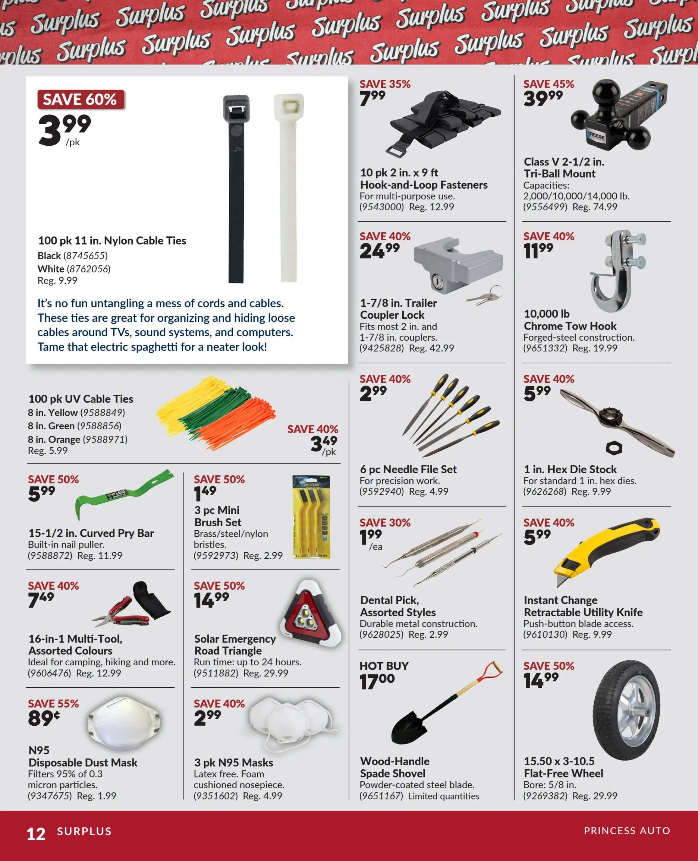 Princess Auto Flyer October 12 to 25