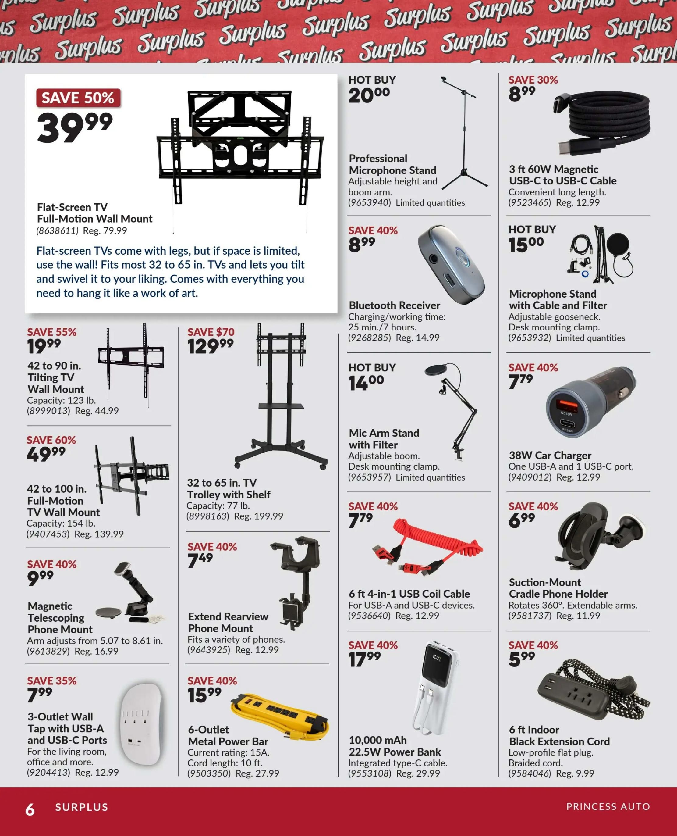 Princess Auto Flyer October 12 to 25