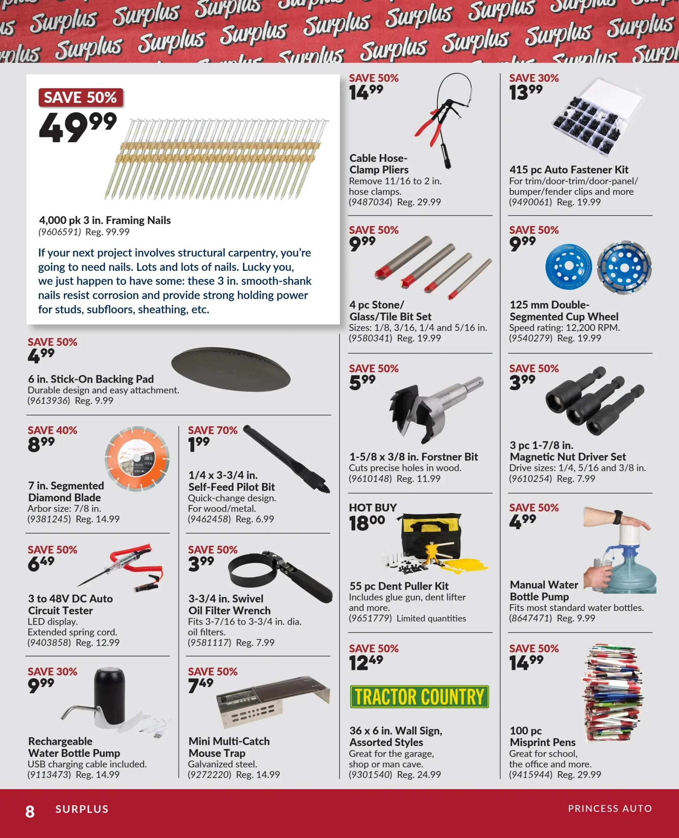 Princess Auto Flyer October 12 to 25