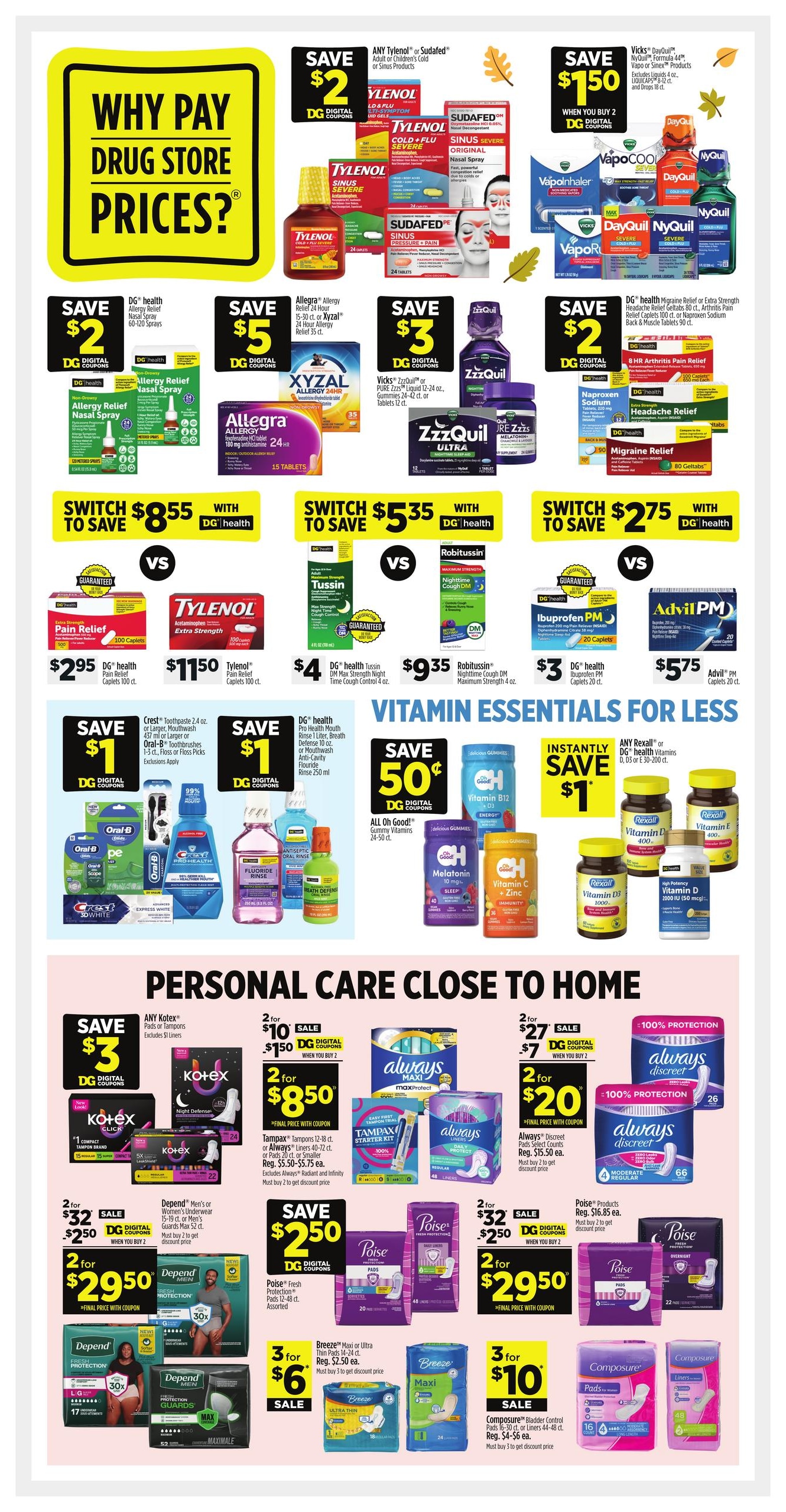 Dollar General (Loyalton Area, CA) Weekly Ad October 11 - 17, 2026
