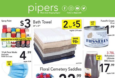 Pipers Superstore Flyer July 16 to 22