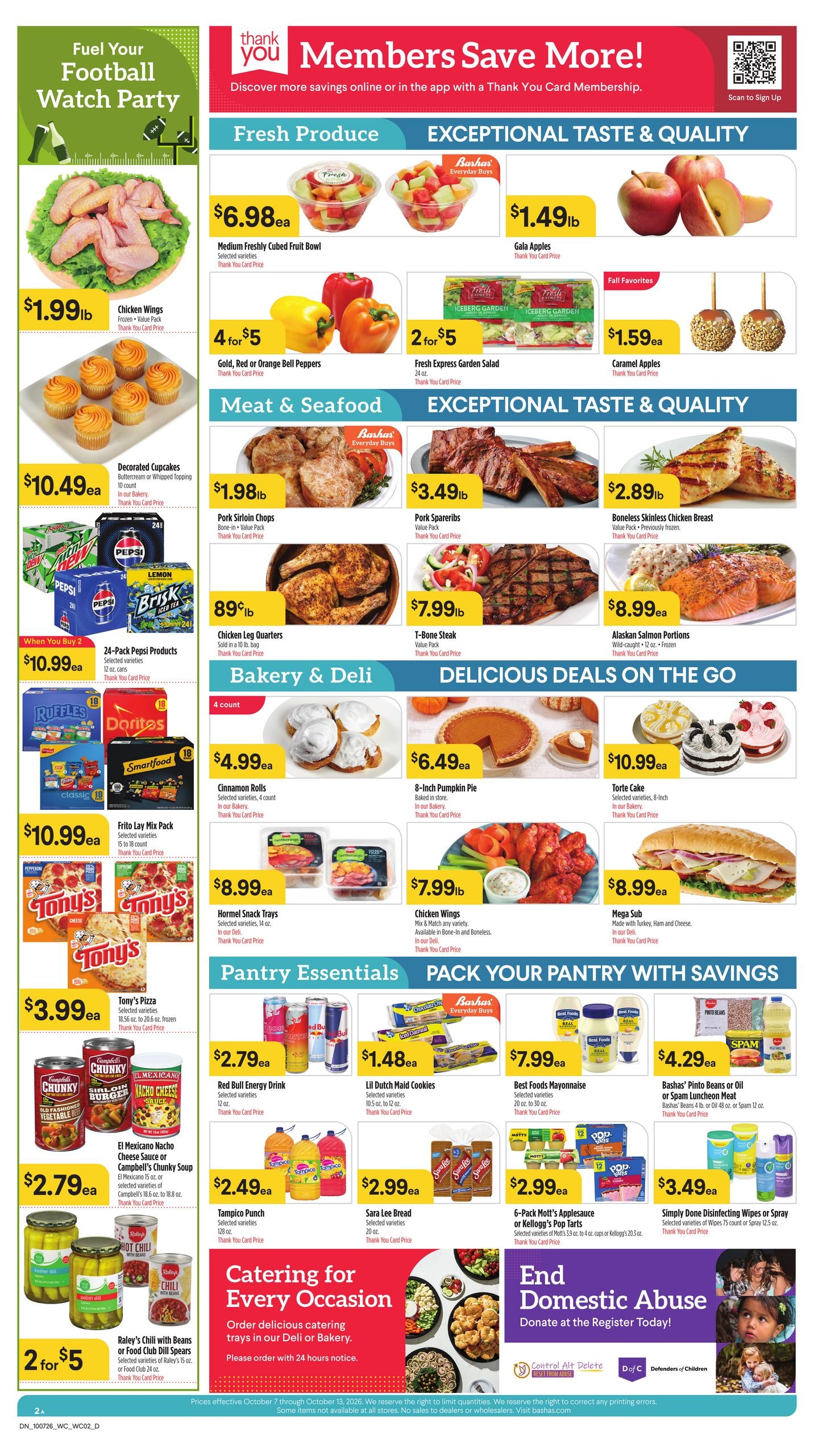 Bashas' (Lakeside Area, AZ) Weekly Ad October 7 - 13, 2026