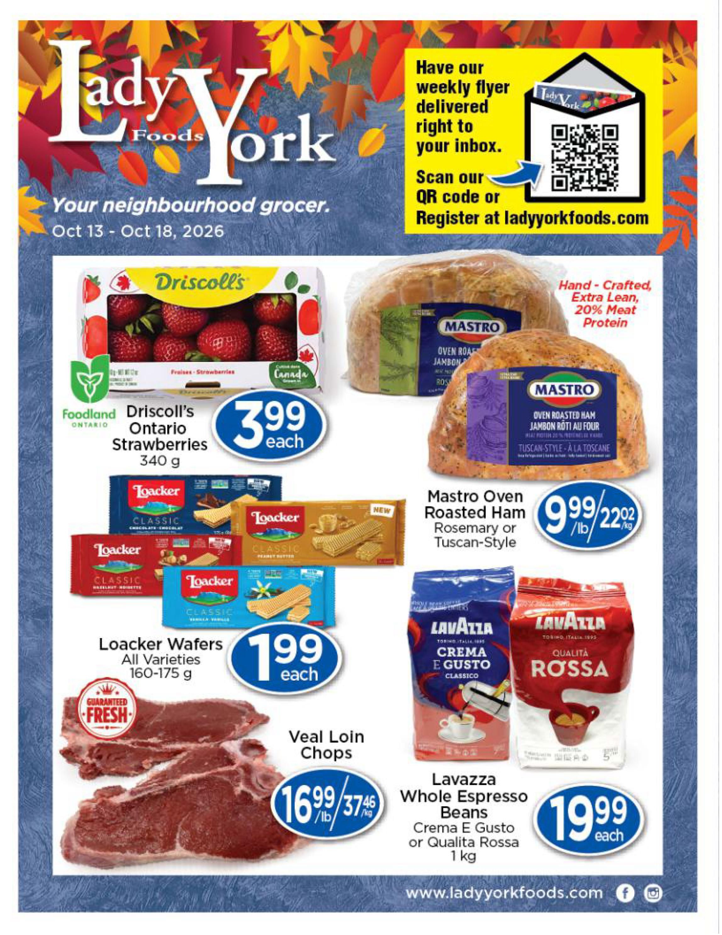 Lady York Foods Flyer October 13 to 18