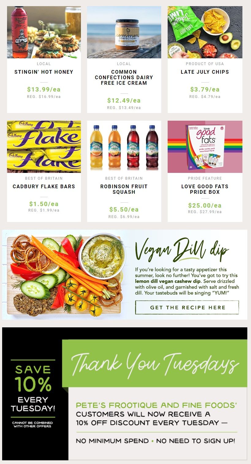 Pete's Fine Foods Flyer July 16 to 22