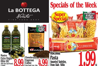 La Bottega Nicastro Fine Foods Flyer October 12 to 25