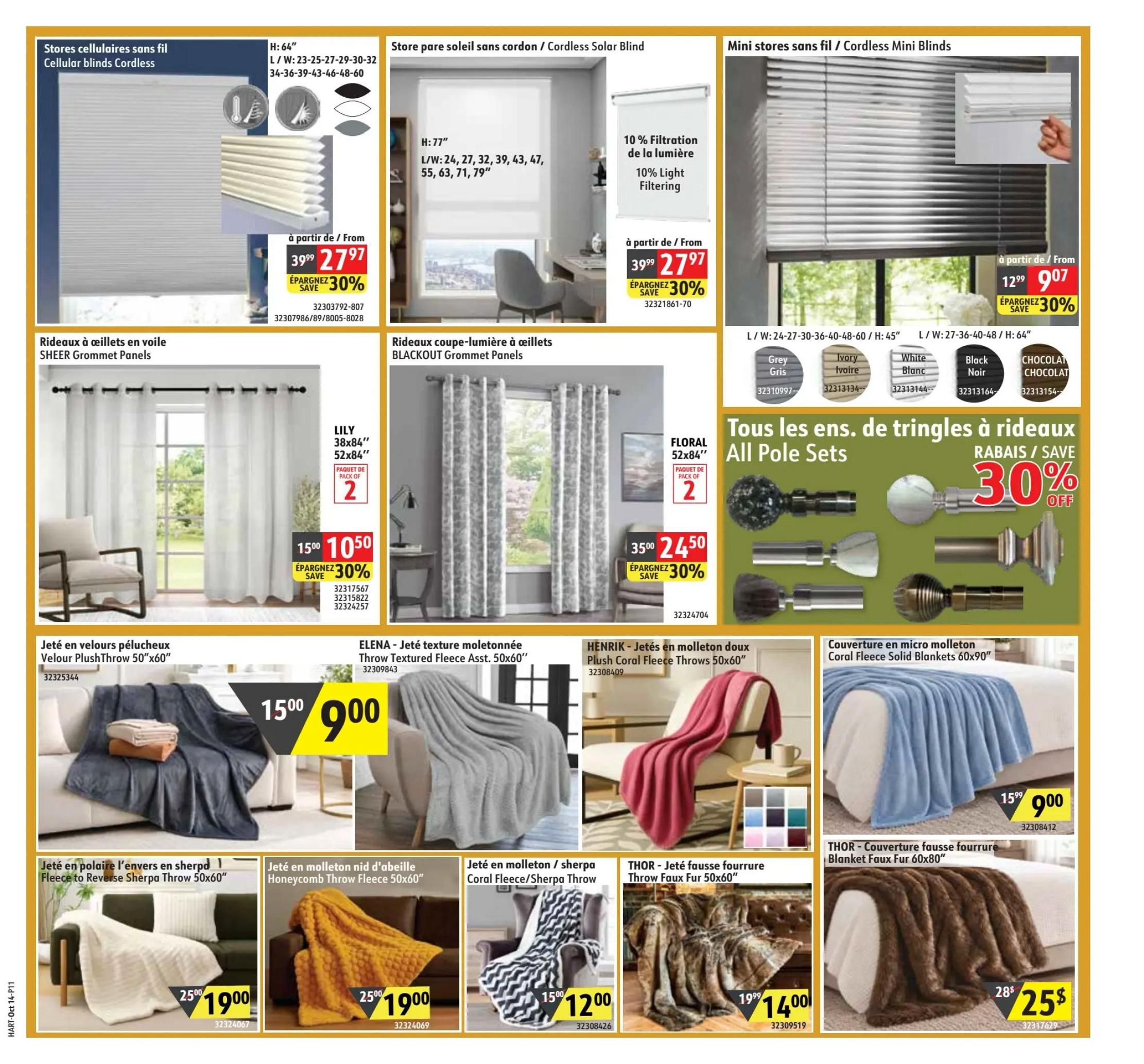 Hart Stores Flyer October 14 to 27
