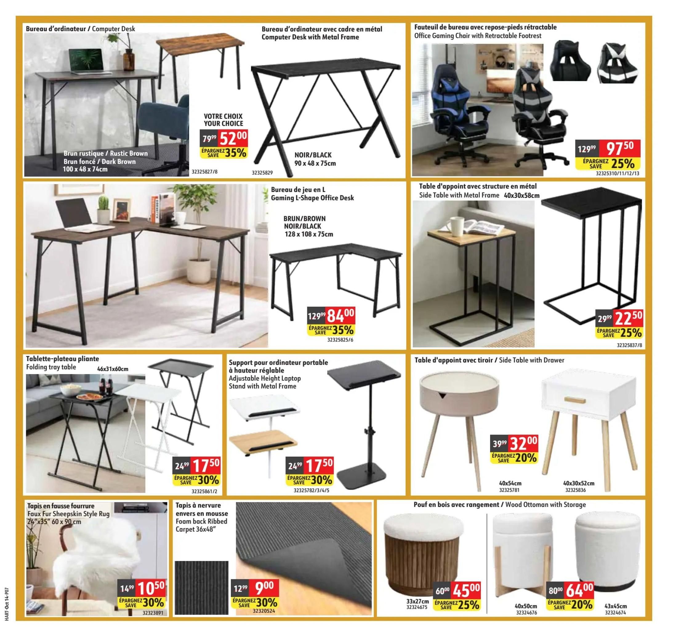 Hart Stores Flyer October 14 to 27