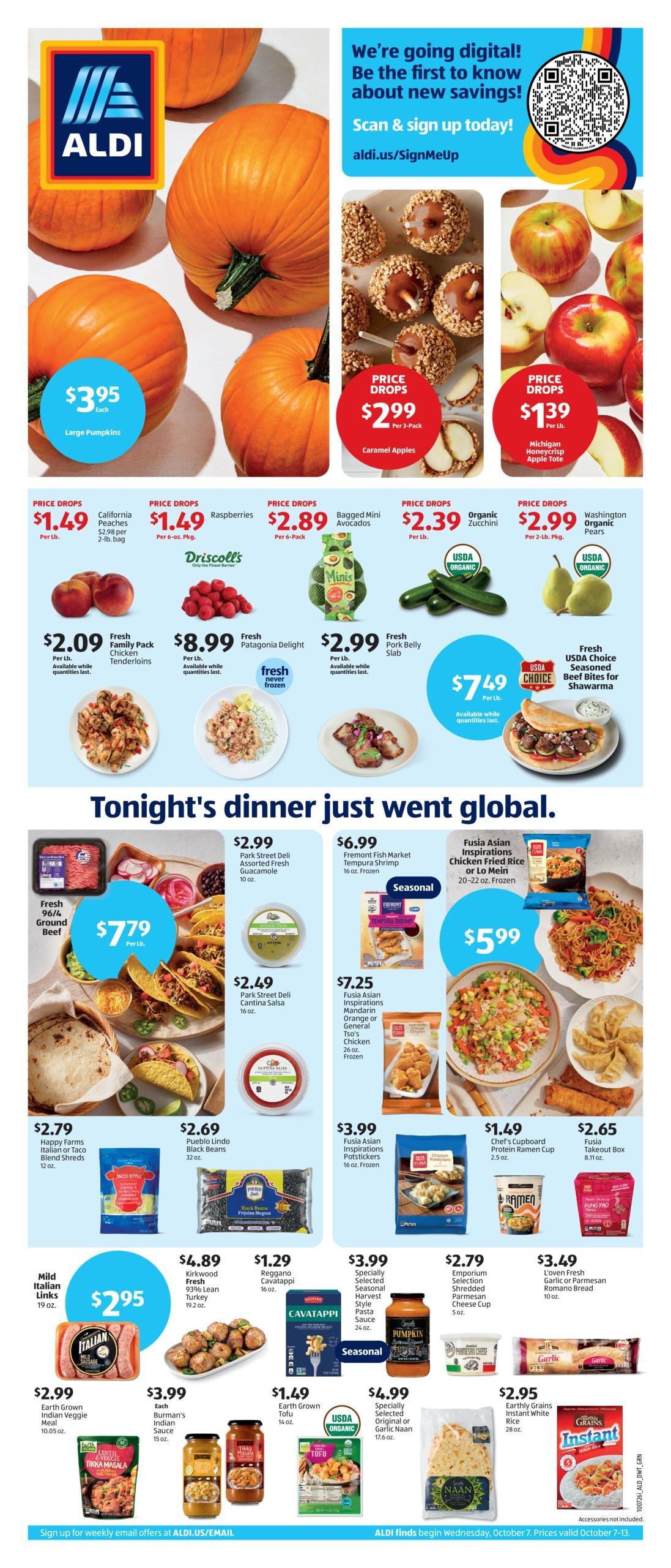 ALDI (New Bedford Area, IL) Weekly Ad October 7 - 13, 2026